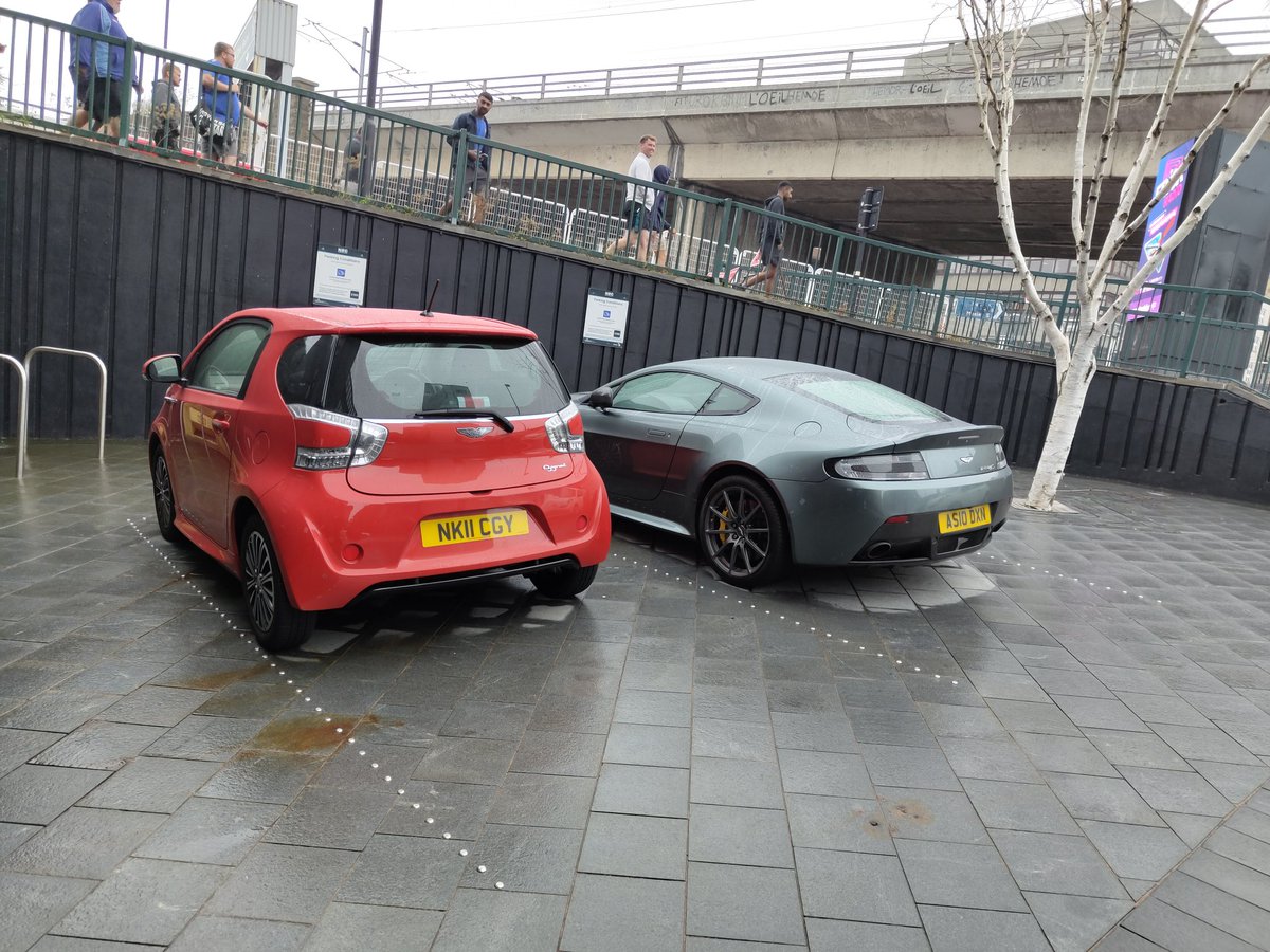 When you're an Aston owner and someone in your family starts learning to drive...