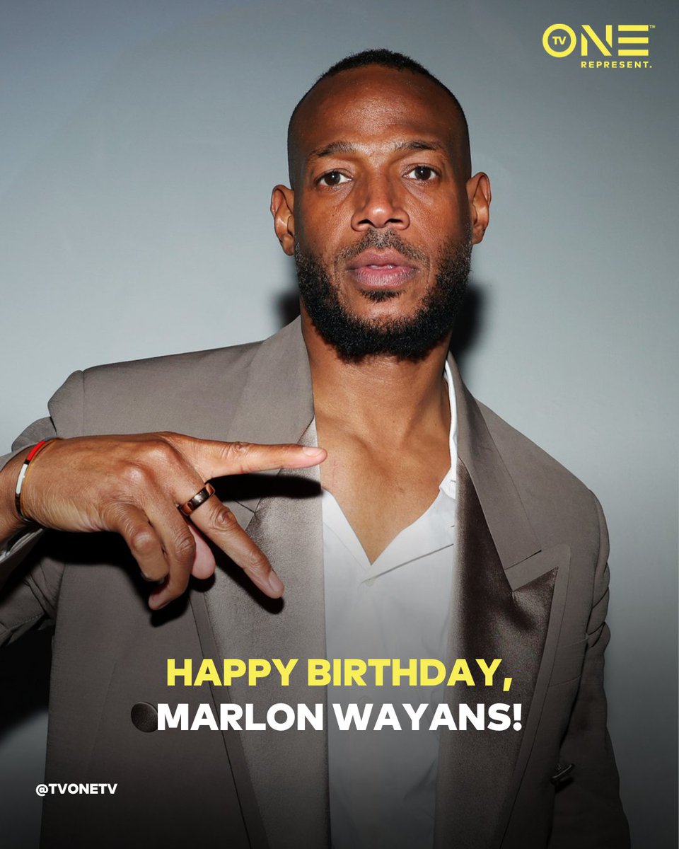 tvonetv's tweet image. Happy Birthday to the hilarious @MarlonWayans! 🎈 For more celeb Leo birthdays: bit.ly/44Mrka7