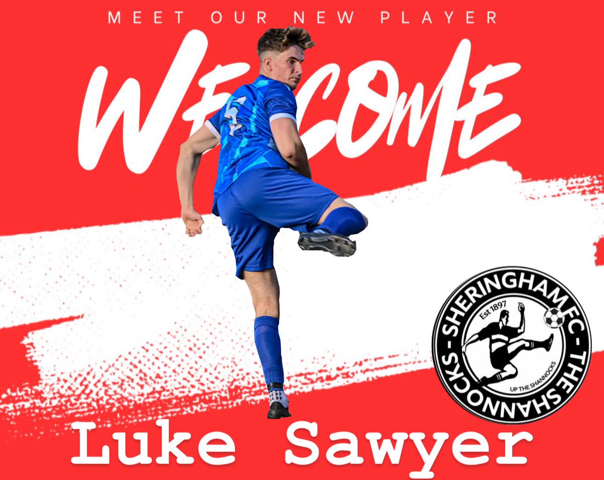 Sheringham FC (@sheringhamfc) on Twitter photo 3 signings in one day! We really have been treated!
Welcome Luke Sawyer to the club. A young strong CB, played for <a href="/yelvertonfc/">Yelverton Football Club</a> and was a key player for them! We’re glad we’ve managed to get him over the line! Seems to have fit straight in with the squad! #uptheshannocks 3 signings in one day! We really have been treated!
Welcome Luke Sawyer to the club. A young strong CB, played for <a href="/yelvertonfc/">Yelverton Football Club</a> and was a key player for them! We’re glad we’ve managed to get him over the line! Seems to have fit straight in with the squad! #uptheshannocks