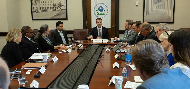 epa_fotouhi's tweet image. I appreciated the opportunity to deliver opening remarks at this morning’s Mining Forum at EPA HQ. It was a pleasure speaking with groups committed to protecting human health and the environment while expanding domestic production. @EPA remains focused on responsible critical…