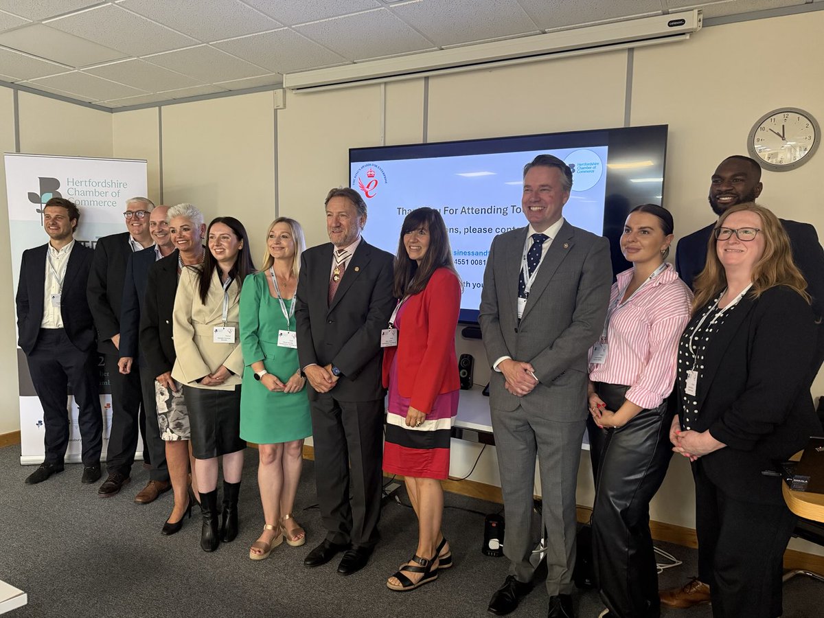 The Lord-Lieutenant of Hertfordshire (@hertslieutenant) on Twitter photo Another good <a href="/TheKingsAwards/">The King's Awards</a> workshop thanks to <a href="/HertsChamber/">HertsChamber</a> and hosts <a href="/Sika/">Sika</a>. Hopefully many great #Hertfordshire businesses will apply this year. Another good <a href="/TheKingsAwards/">The King's Awards</a> workshop thanks to <a href="/HertsChamber/">HertsChamber</a> and hosts <a href="/Sika/">Sika</a>. Hopefully many great #Hertfordshire businesses will apply this year.