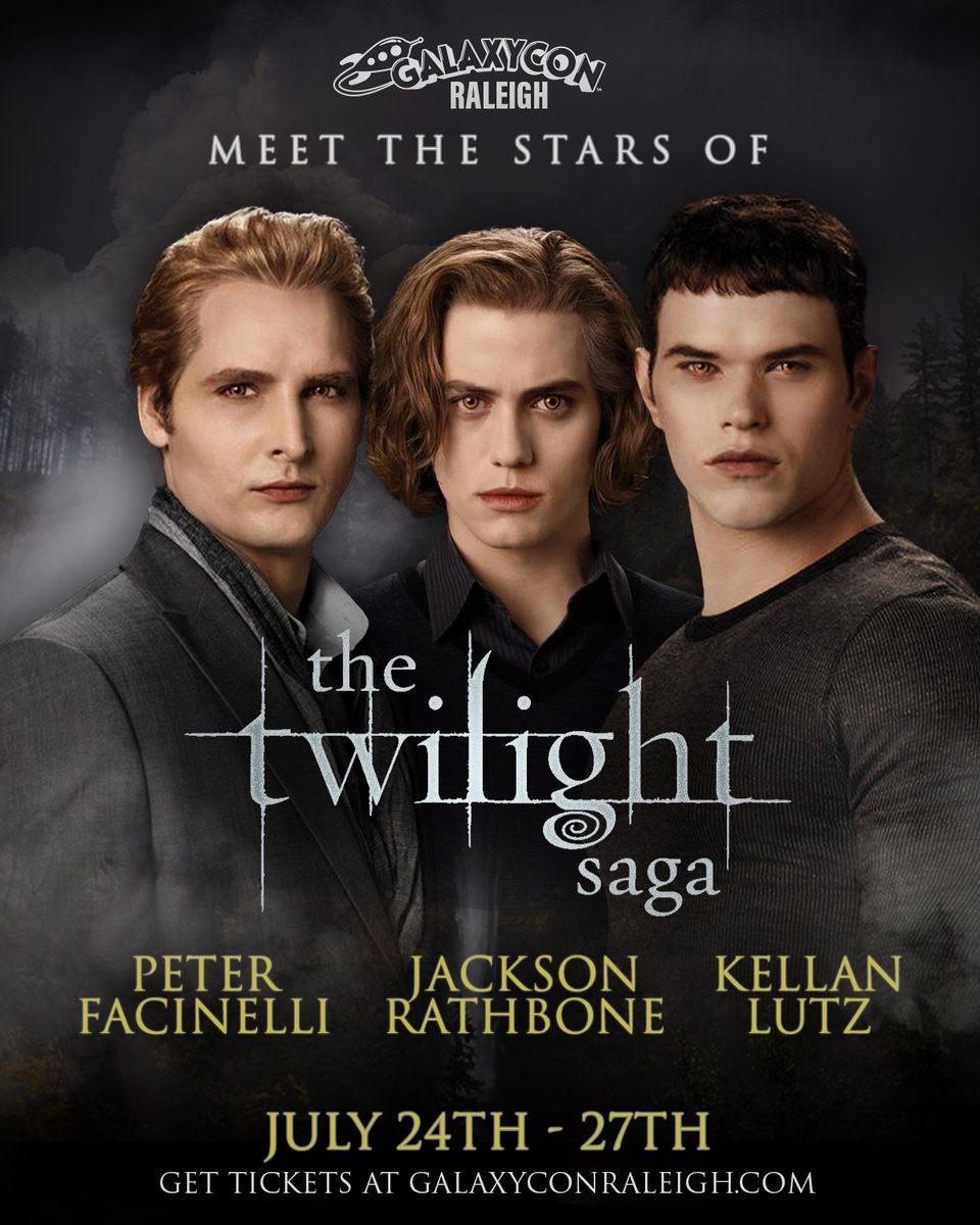 PhillyCyberGeek's tweet image. #TWILIGHT
Peter Facinelli
Kellan Lutz
Jackson Rathbone
@GalaxyConOnline #Raleigh #NorthCarolina #ComicCon
#TwilightSaga #Vampire #Vampires #Werewolf #Werewolves #Supernatural #Fantasy #DarkFantasy #Horror #HorrorFilm #HorrorMovie #HorrorMovies #Nostalgia