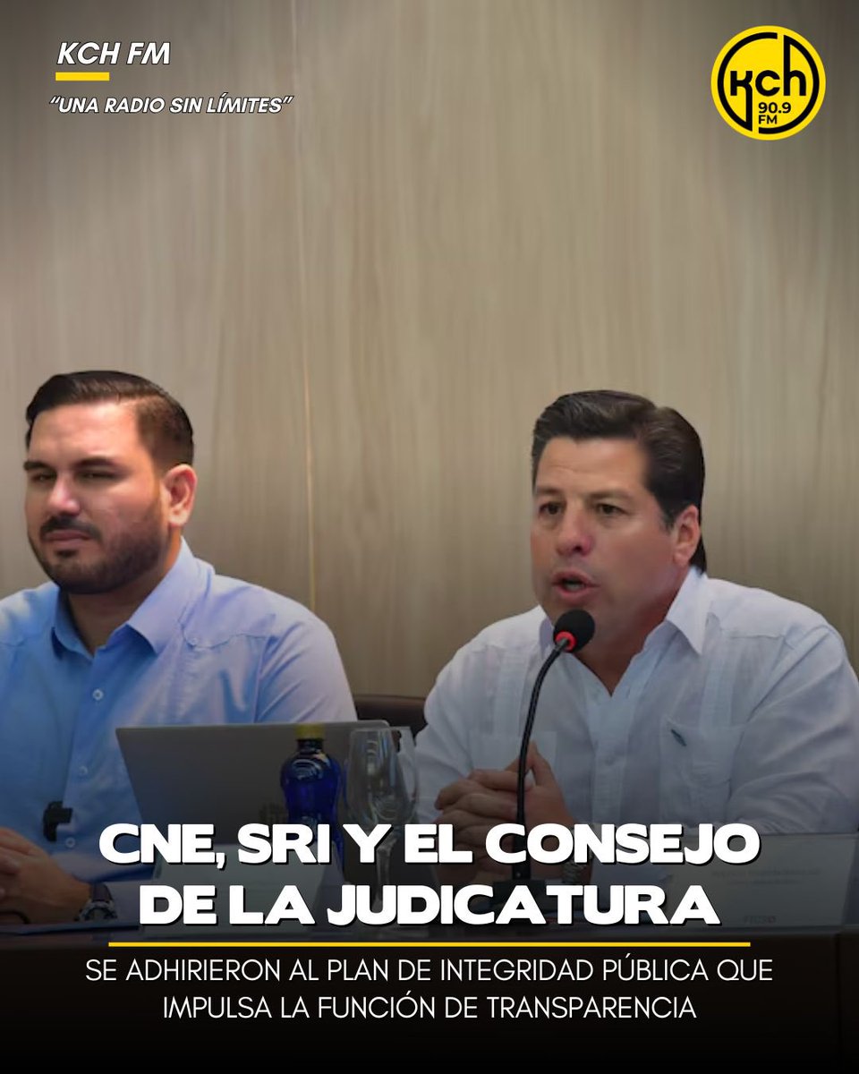 🔴CNE, SRI y el Consejo de la Judicatura se adhirieron al Plan de Integridad Pública que impulsa la Función de Transparencia

La Función de Transparencia y Control Social (FTCS) sesionó este miércoles 23 de julio del 2025 en Guayaquil para rendir homenaje a la ciudad por sus