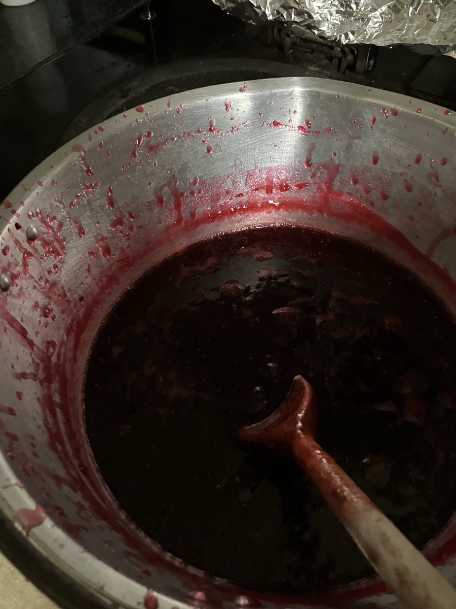 Janenewberry55's tweet image. The best part of the sticky process - the tasting!! My new combo is redcurrant, rhubarb and raspberry.
#mmmmmmmm #mrsbeeton