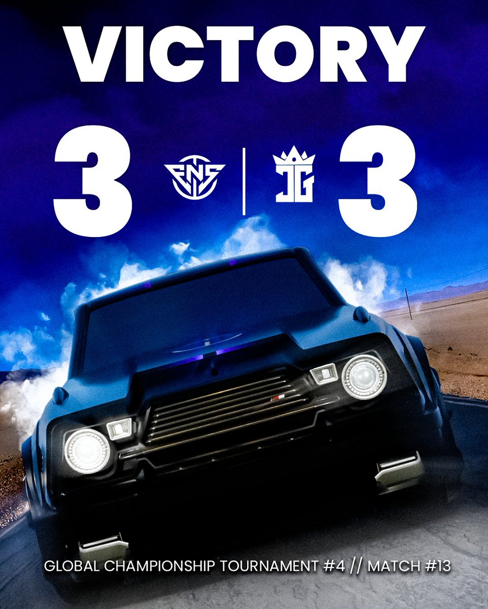 Enisorail's tweet image. 🏎️ | RocketLeague
Encore un match nul pour nous ce soir !
#ConquereTheNight 💫