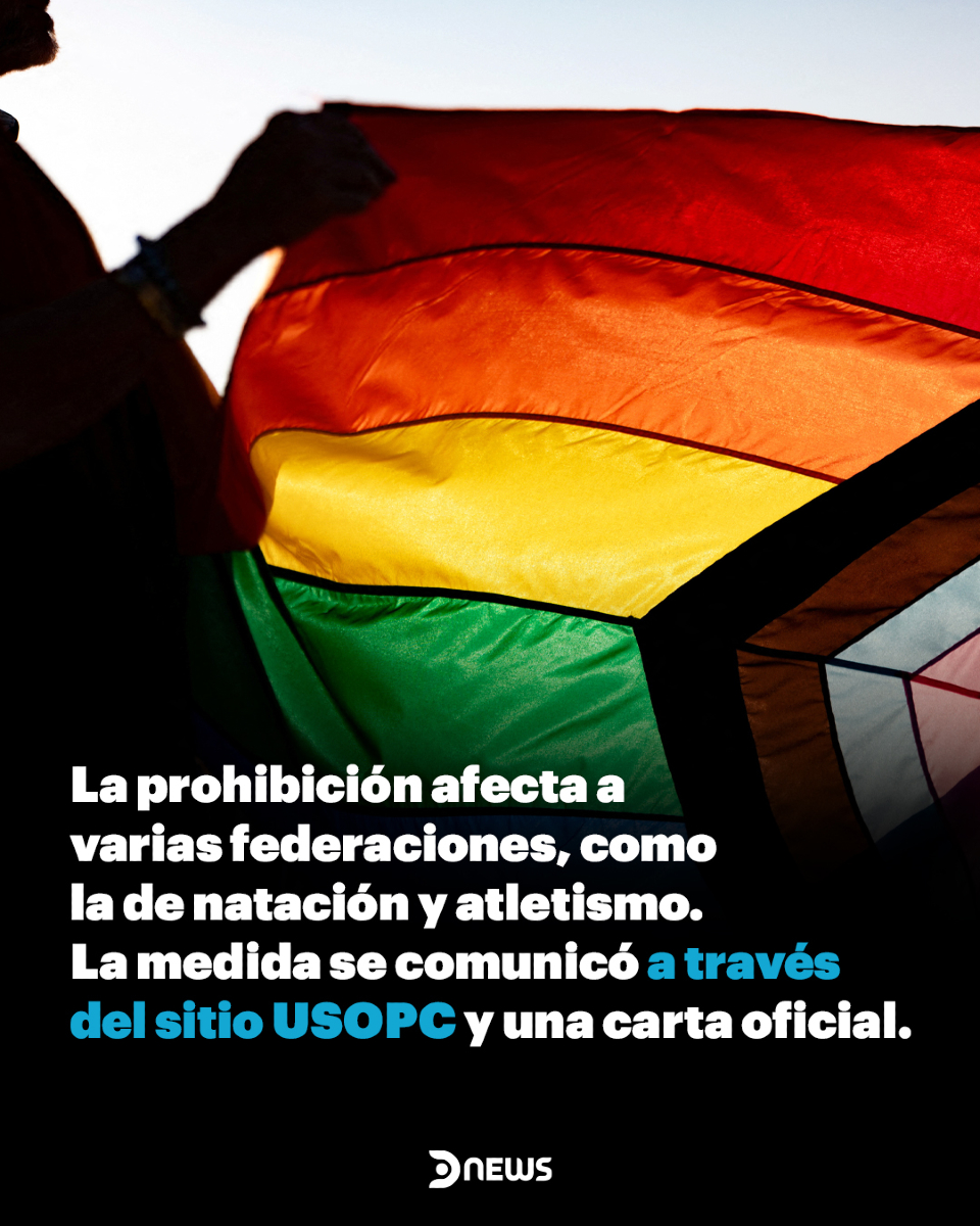 DNewsOK's tweet image. 🏅 El Comité Olímpico y Paralímpico Estadounidense (USOPC), prohíbe la participación de mujeres transgénero en deportes femeninos para los Juegos Olímpicos de Los Ángeles 2028.
✍️ La decisión responde a una orden ejecutiva de Donald Trump.
🏛️ Más de dos docenas de Estados en…