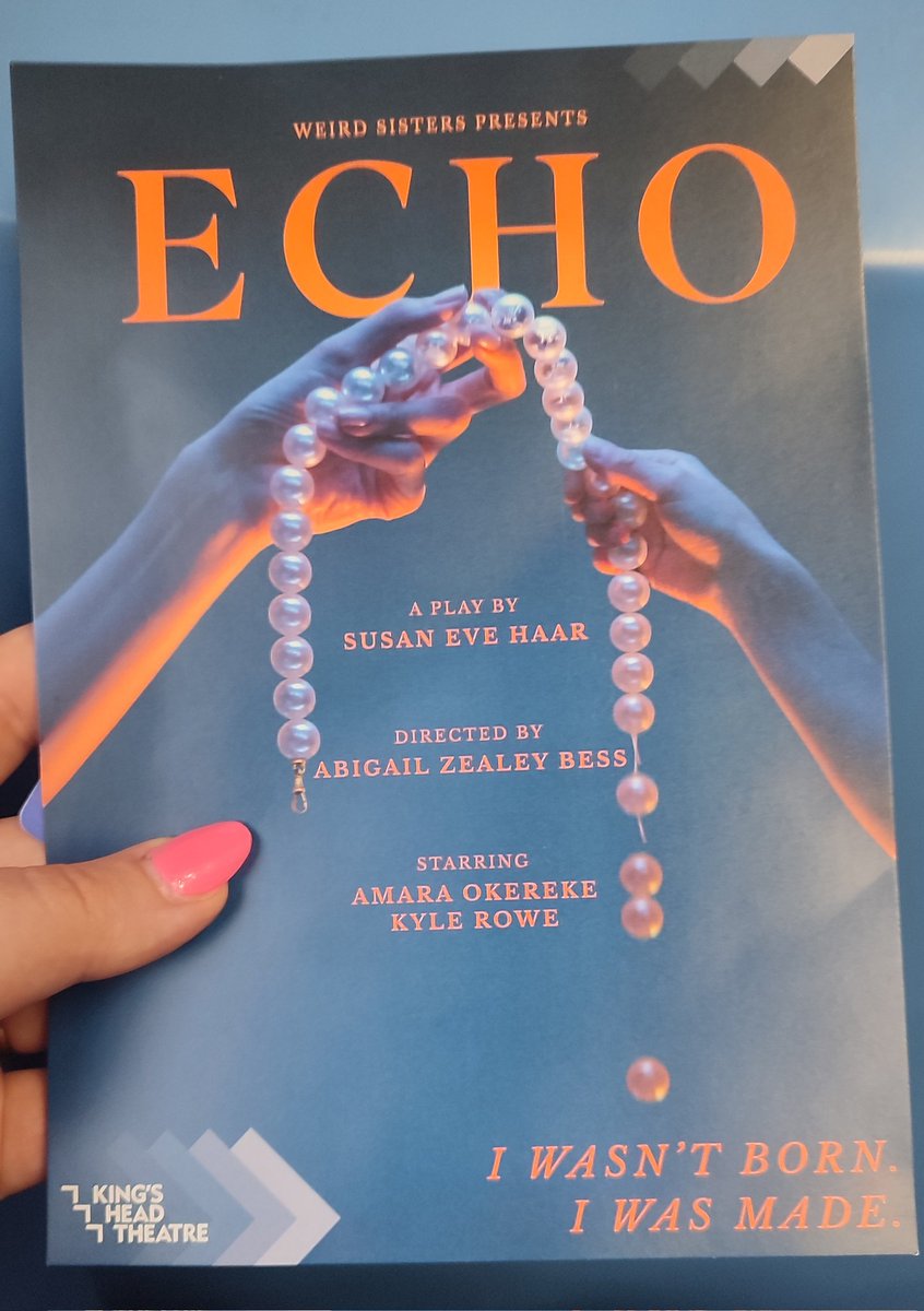 Tonight at <a href="/KingsHeadThtr/">King's Head Theatre</a> for Echo!