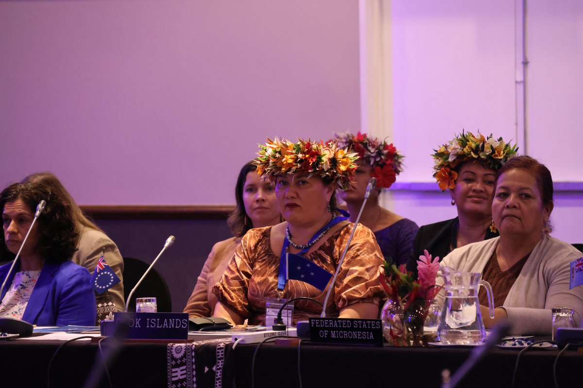 ForumSEC's tweet image. #PIFWLM2025
The fourth Pacific Islands Forum Women Leaders Meeting begins today at the PIF Secretariat in Suva, Fiji.
Ministers and Leaders have been meeting with senior officials and also held a dialogue with regional civil society organisations this week ahead of the formal…