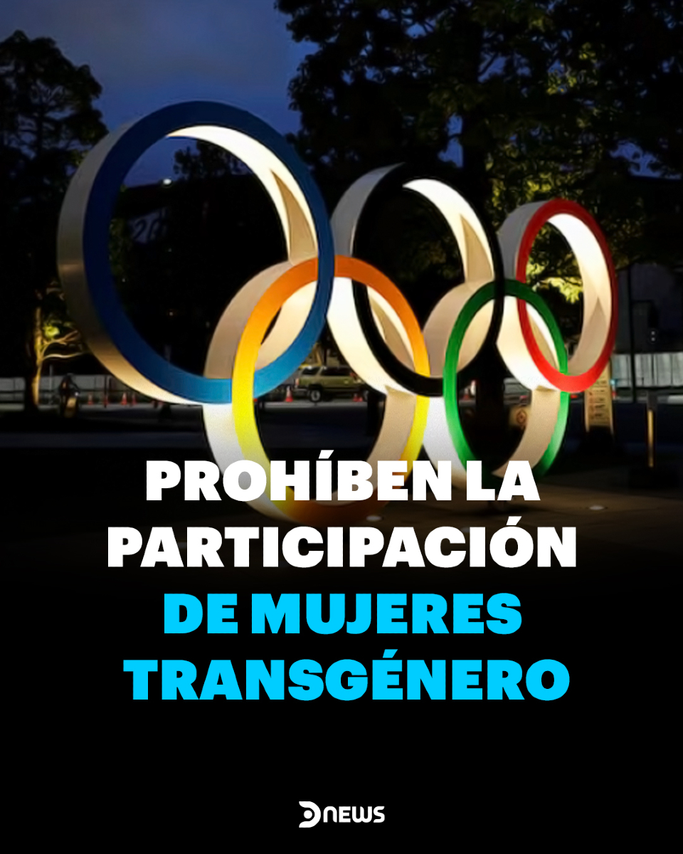 DNewsOK's tweet image. 🏅 El Comité Olímpico y Paralímpico Estadounidense (USOPC), prohíbe la participación de mujeres transgénero en deportes femeninos para los Juegos Olímpicos de Los Ángeles 2028.
✍️ La decisión responde a una orden ejecutiva de Donald Trump.
🏛️ Más de dos docenas de Estados en…
