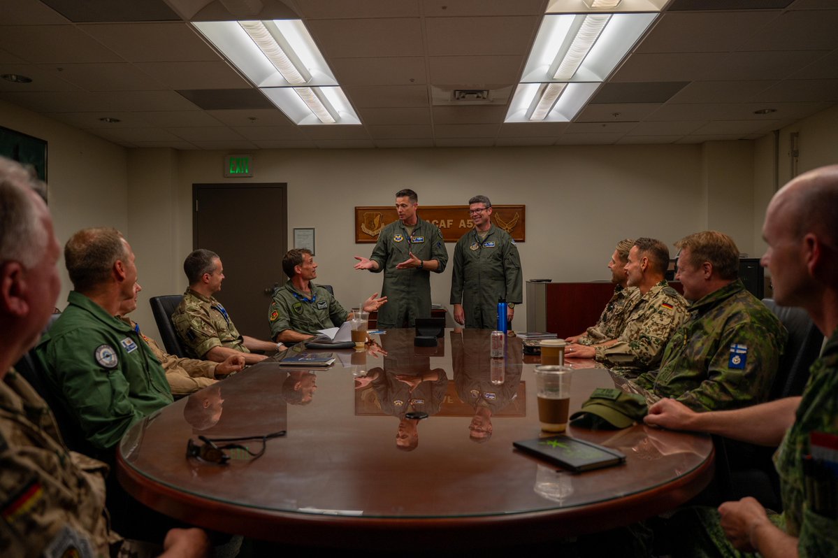 PACAF's tweet image. Eyes on #REFORPAC25
Recently, the Pacific Air Forces' International Affairs Division organized an International Observer Program event during Resolute Force Pacific 2025 to provide insight into the exercise here. Click here to read more about it: bit.ly/451OYku