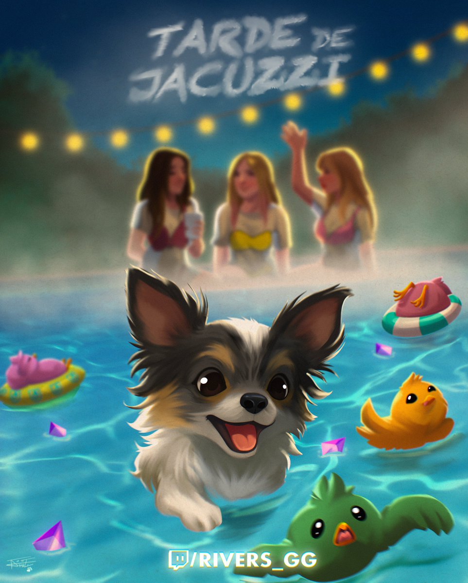 Hoy tendremos tarde de jacuzzi con <a href="/amablitz/">AmaBlitz🦄</a> y <a href="/arigameplays/">ARI 🍓✨</a> Los vemos a las 5pm aprox para chismear. 🥳