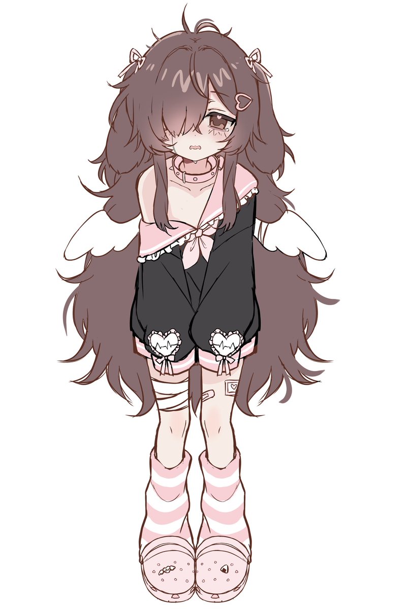 gloomy_vt's tweet image. I kinda hate this drawing but I’m artblocked so it’s the best I can do rn 😭
