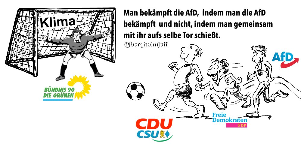 Merkel hat die Partei übergeben, da hatte die AfD 8% und die Union 37%. 
Seitdem behandelt die Union nur noch AfD-Themen, kämpft gemeinsam mit ihr gegen Parteien, die in den Ländern Koalitionspartner sind und merkt nicht, dass die AfD sie zerstören will.
Ergebnis: 25% für beide.