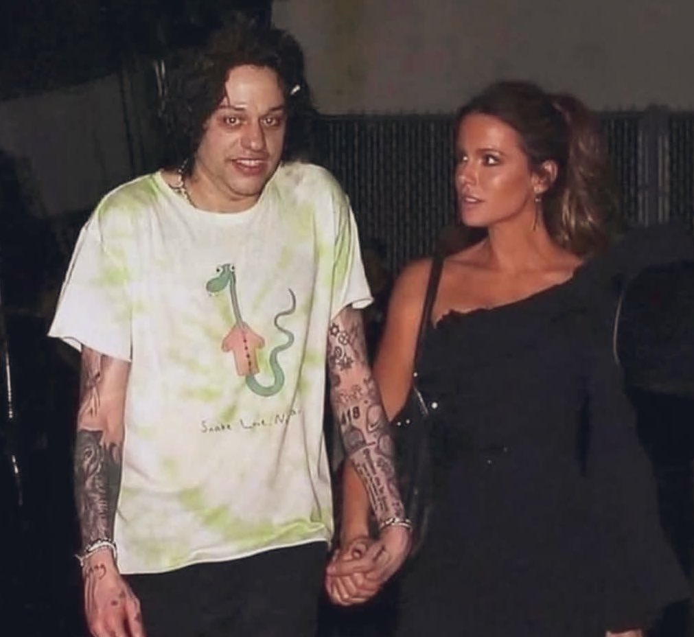 krezae's tweet image. If Pete Davidson can snag Ariana Grande, Kim Kardashian and Kate Beckinsale you can start gardening in your backyard.