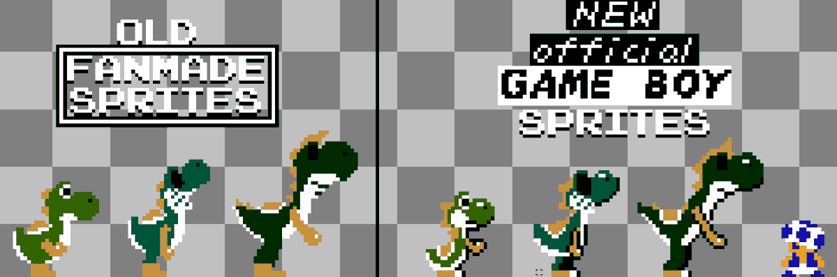 GamePalCartoons's tweet image. I looked back at Lewis sprites and realized the official gameboy color Yoshi exists in the nes mario style
NEW Lewis/Dino (Duffy/Damsel Toadette mix)
Original Damsel created by @heyimduffy