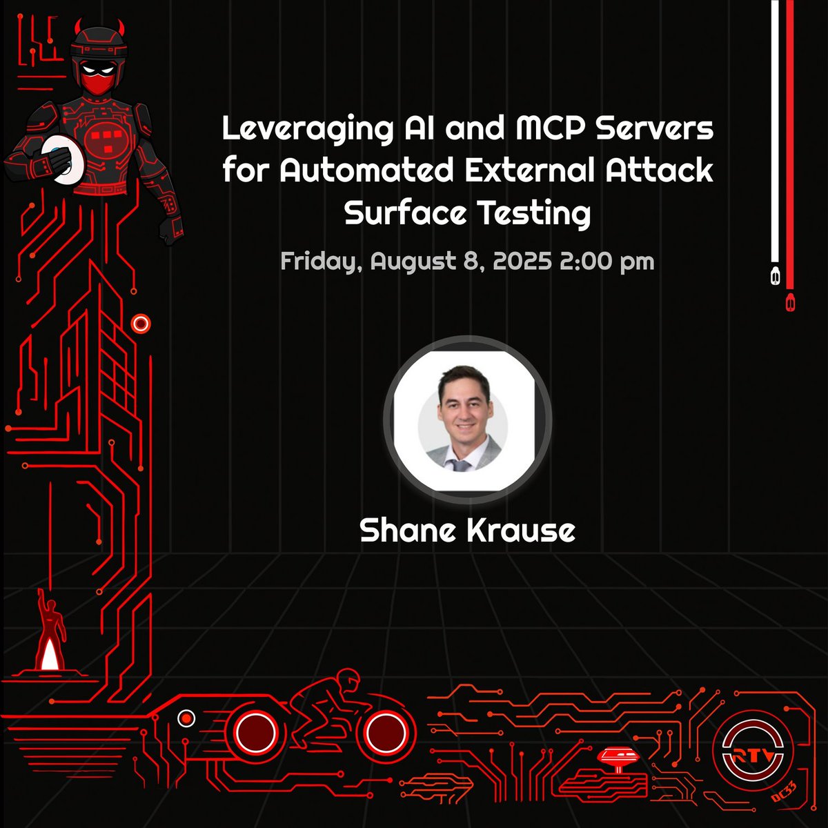 RedTeamVillage_'s tweet image. 💥 Leveraging AI and MCP Servers for Automated External Attack Surface Testing – @sorin0xp shows how AI + MCP can automate asset discovery, prioritize risks, and revolutionize attack surface testing with repeatable, low-effort techniques at @redteamvillage_ @defcon 33! 🔐