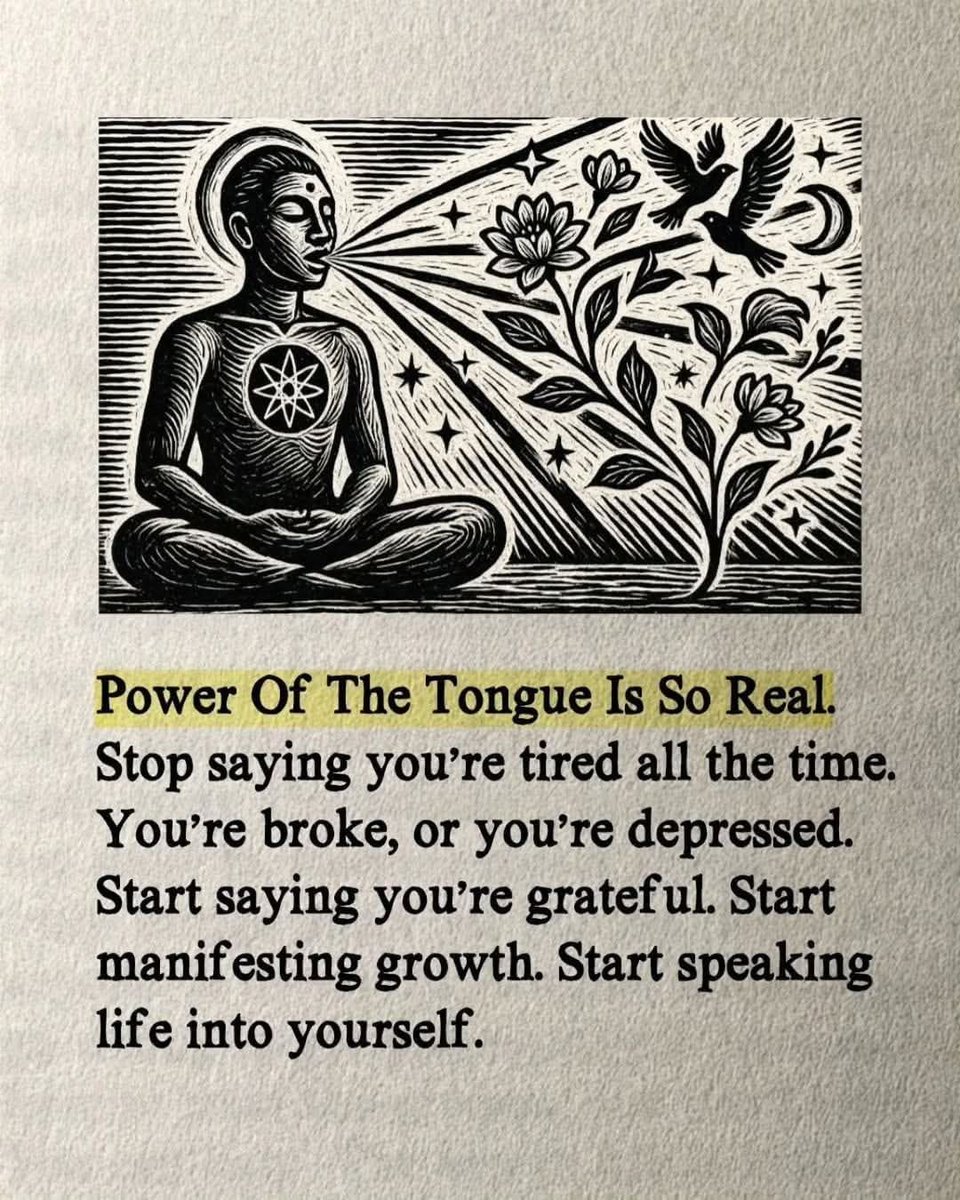 Speak it into existence