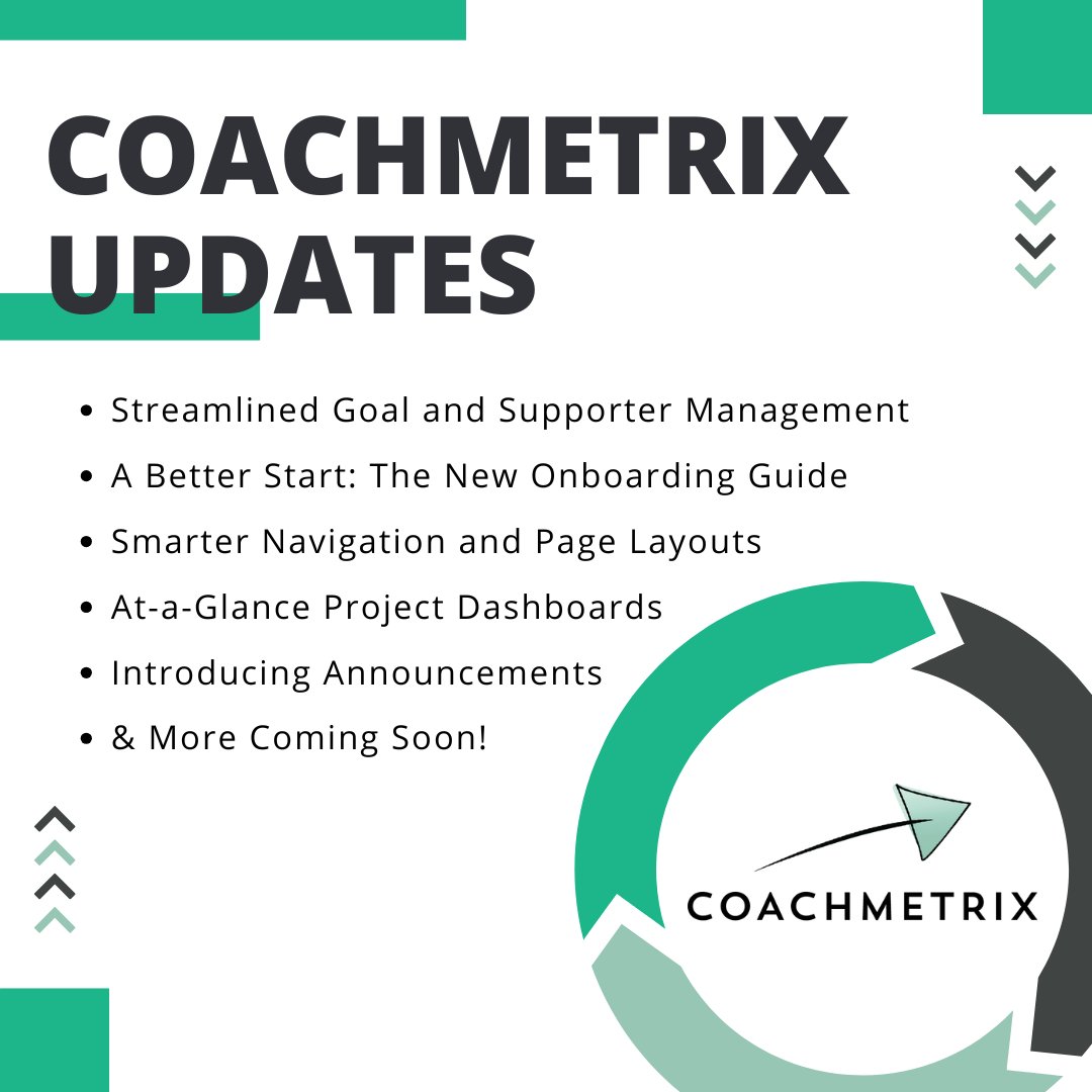 coachmetrix's tweet image. Coachmetrix just got an upgrade 🚀
✅ Cleaner layout
✅ Easier event tracking
✅ Smarter goal &amp;amp; supporter tools
✅ Participant announcements

🎥 See what&apos;s live (and what’s coming next):
coachmetrix.com/coachmetrix-up…

#Coachmetrix #CoachingSoftware