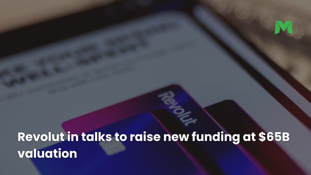 microventures's tweet image. #Revolut is reportedly in talks to raise ~$1B in new funding at a $65B valuation, led by #Greenoaks with participation from #Mubadala. The funds may come in newly issued shares and the sales of some existing stock.

#invest #investing #privateequity #investor #startupfunding…