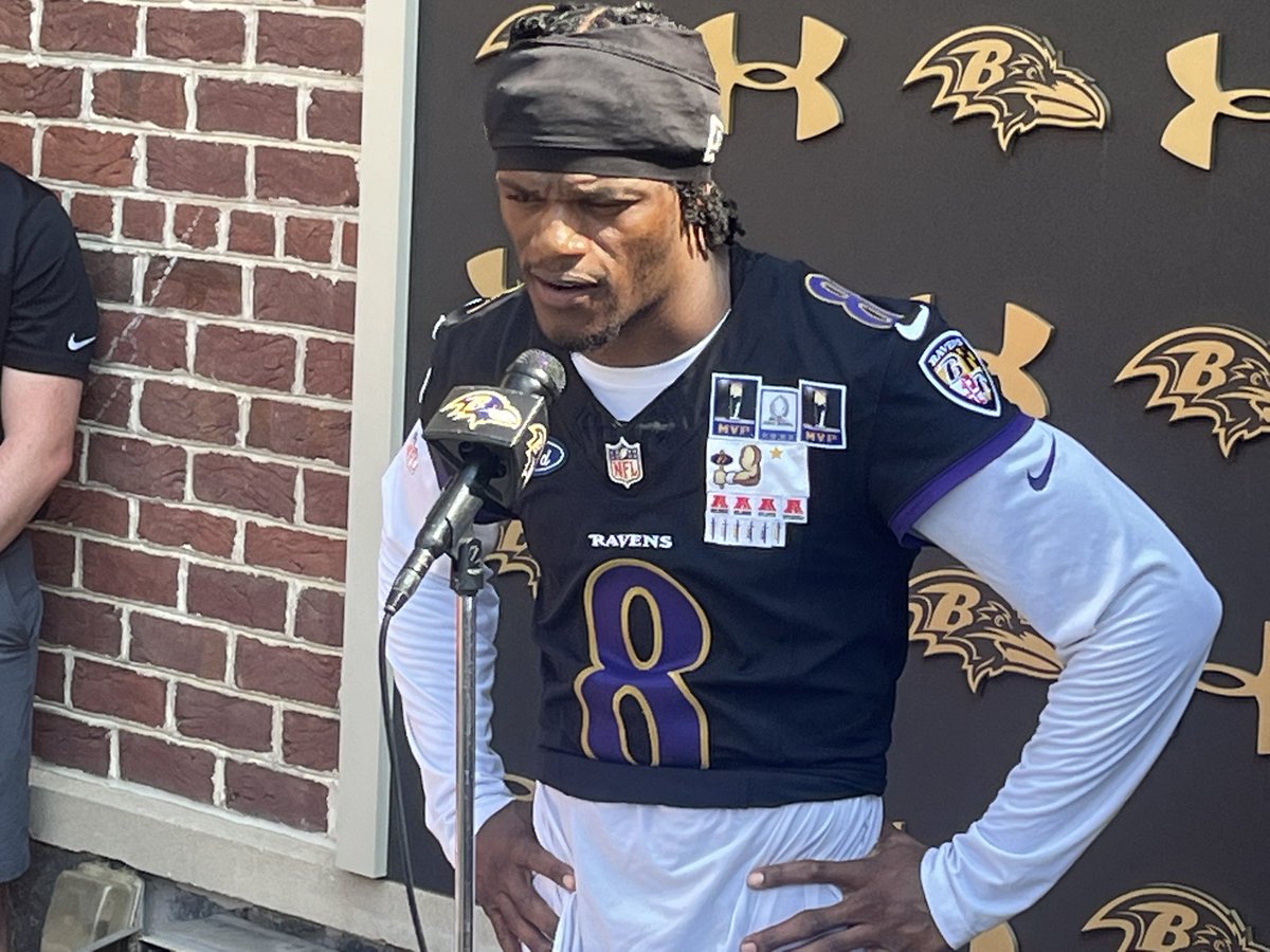 jonas_shaffer's tweet image. Lamar Jackson on his continuity with Todd Monken: “I pretty much know what he thinks.”
