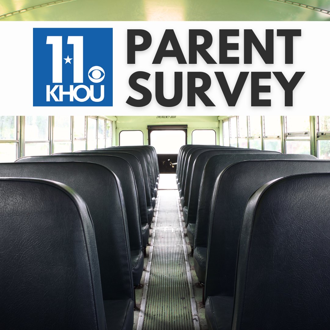 Pearland ISD parents, KHOU 11 wants you to let them know what is important to you this upcoming school year by taking the survey below. KHOU 11's Mia Gradney will present your responses to your Proud Superintendent Dr. Larry Berger during an interview.

ow.ly/A9ix50WtGAn