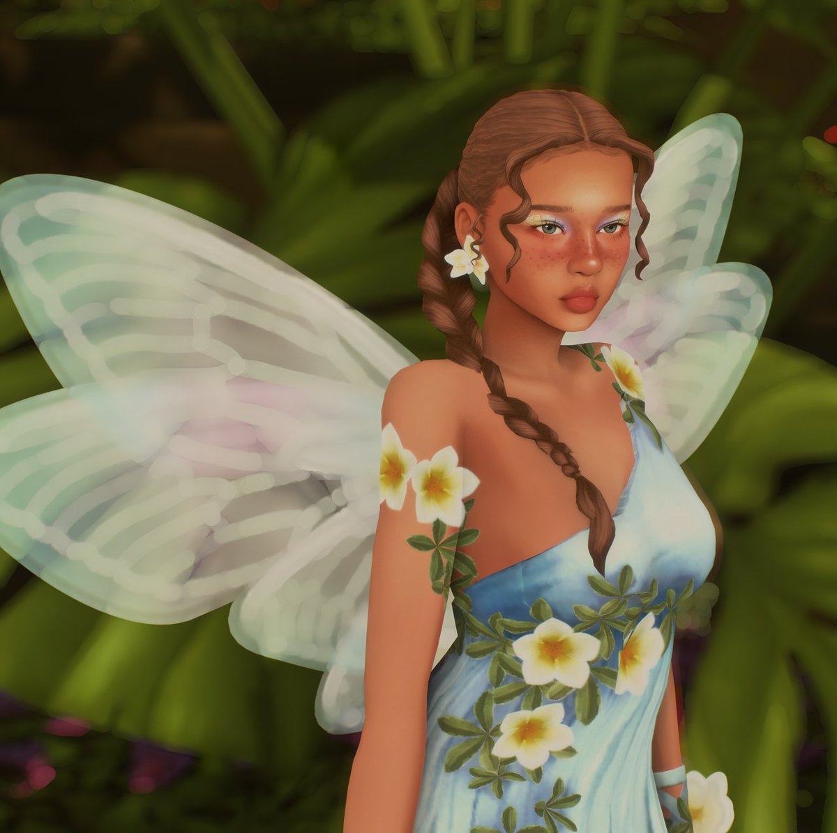 MariaRazzz's tweet image. Fairy time 🤍 #ShowUsYourSims #Sims4 #EnchantedByNature