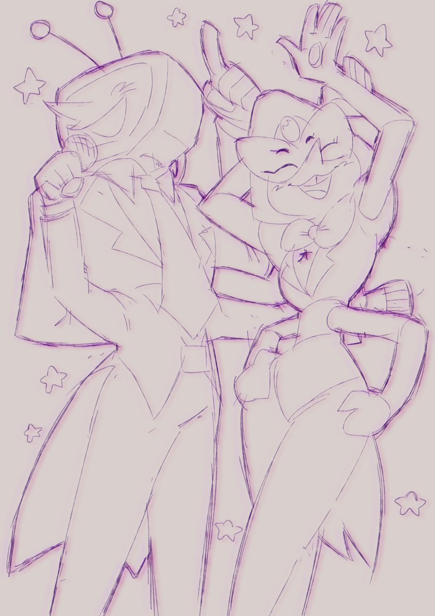 rosieozziee's tweet image. in honor of tenna having four arms, i sketched him with the og show host sardonyx (i missed drawing her ngl)
#deltarune #deltarunefanart #tenna #tennaDeltarune #tennafanart #StevenUniverse