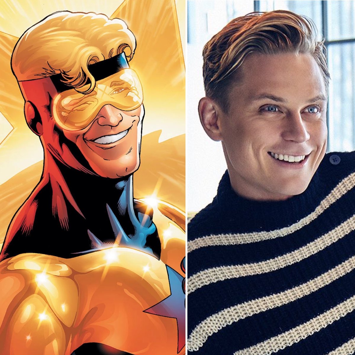 ShatterverseEnt's tweet image. For Booster Gold / Billy Magnussen