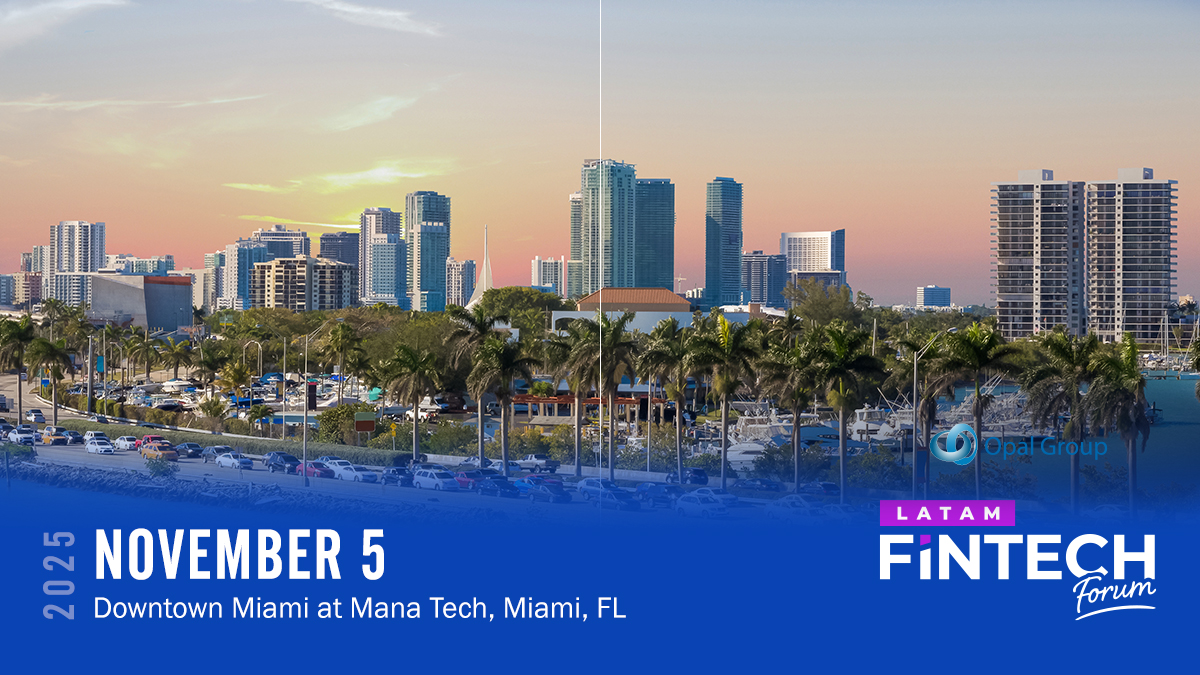 Opal_Group's tweet image. 馃寧Join top fintech leaders, investors & innovators at the LATAM Fintech Forum! Dive into digital banking, AI, payments, lending & more shaping LATAM鈥檚 financial future.
馃摑To register, bit.ly/3IGGuYt or email info@opalgroup.net
#OpalGroup #OpalGroupLFF #Finance #LATAM