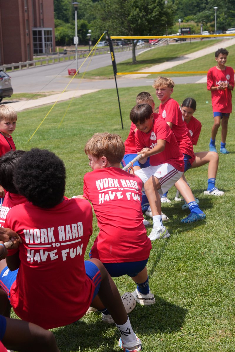 What an afternoon at Arlington’s Residential Camp! We brought the fun with tug-of-war, water balloon races, and water bucket challenges.

We cooled off with swimming and wrapped up the night with some fast-paced futsal!