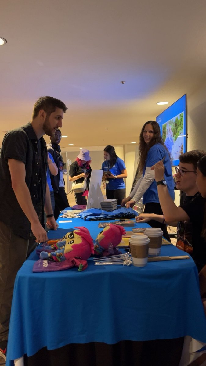 This was a very cool moment at TennoCon2025!  Getting to meet <a href="/KevinAfghani/">Kevin Afghani</a>!    He's just the nicest guy! <a href="/PlayWarframe/">WARFRAME</a>