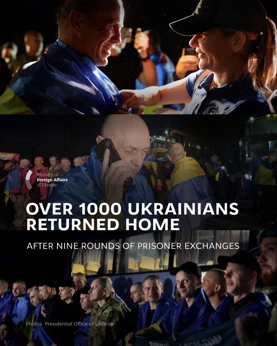 More Ukrainian prisoners of war are finally home. Among those released are severely wounded and critically ill defenders, many of whom had spent over three years in Russian captivity. They will now receive the care and support they urgently need.

This is the ninth stage of