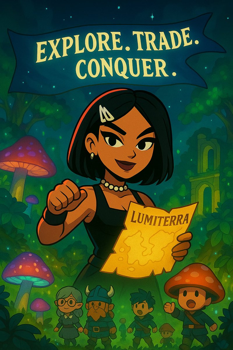 Babyshindaa's tweet image. . @LumiterraGame isn’t just a blockchain game, it’s a strategy packed world where your choices matter.
Pick your path: Combat, Farming, or Gathering. Each role shapes the economy and pushes the game forward.
It’s all about teamwork, trading, and smart decisions. Real value,…