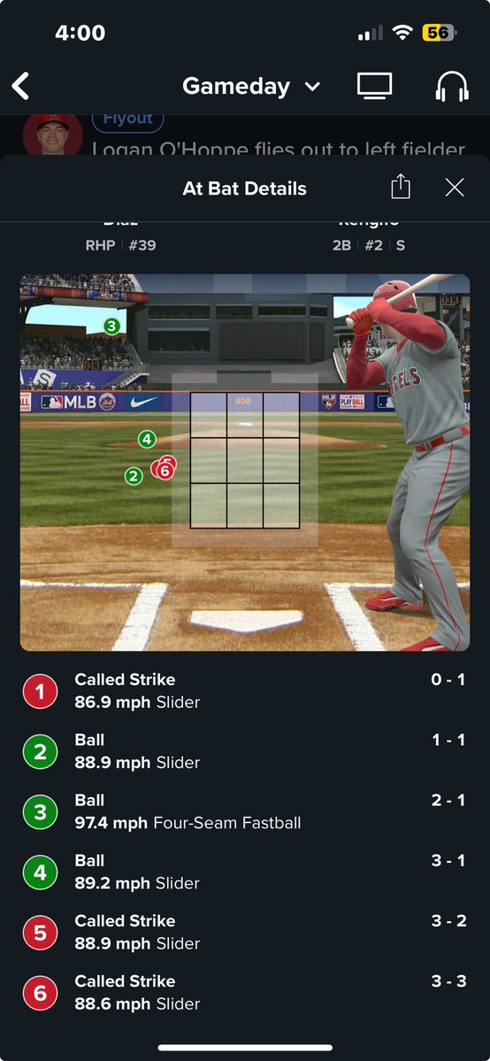 bballdad44745's tweet image. @Angels at @Mets the dreaded 6 ball strikeout looking without a swing… #ABSChallengeSystemNow