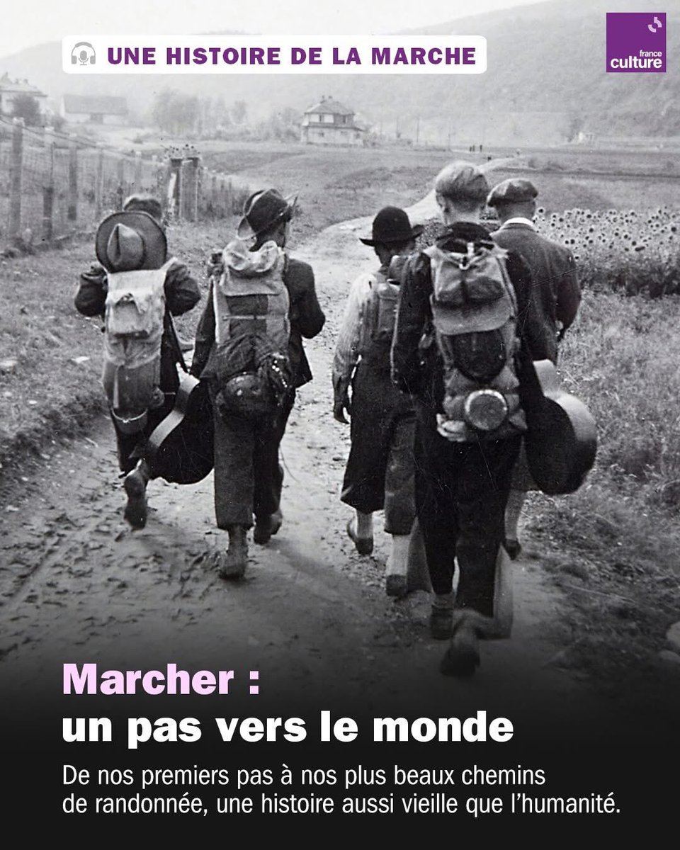 JacquesBrouleau's tweet image. Marcher : un pas vers le monde.
l.franceculture.fr/6yr