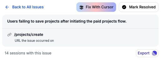 If you don't have a "Fix With Cursor" button you're ngmi <a href="/decipher_ai/">Decipher AI (YC W24)</a>