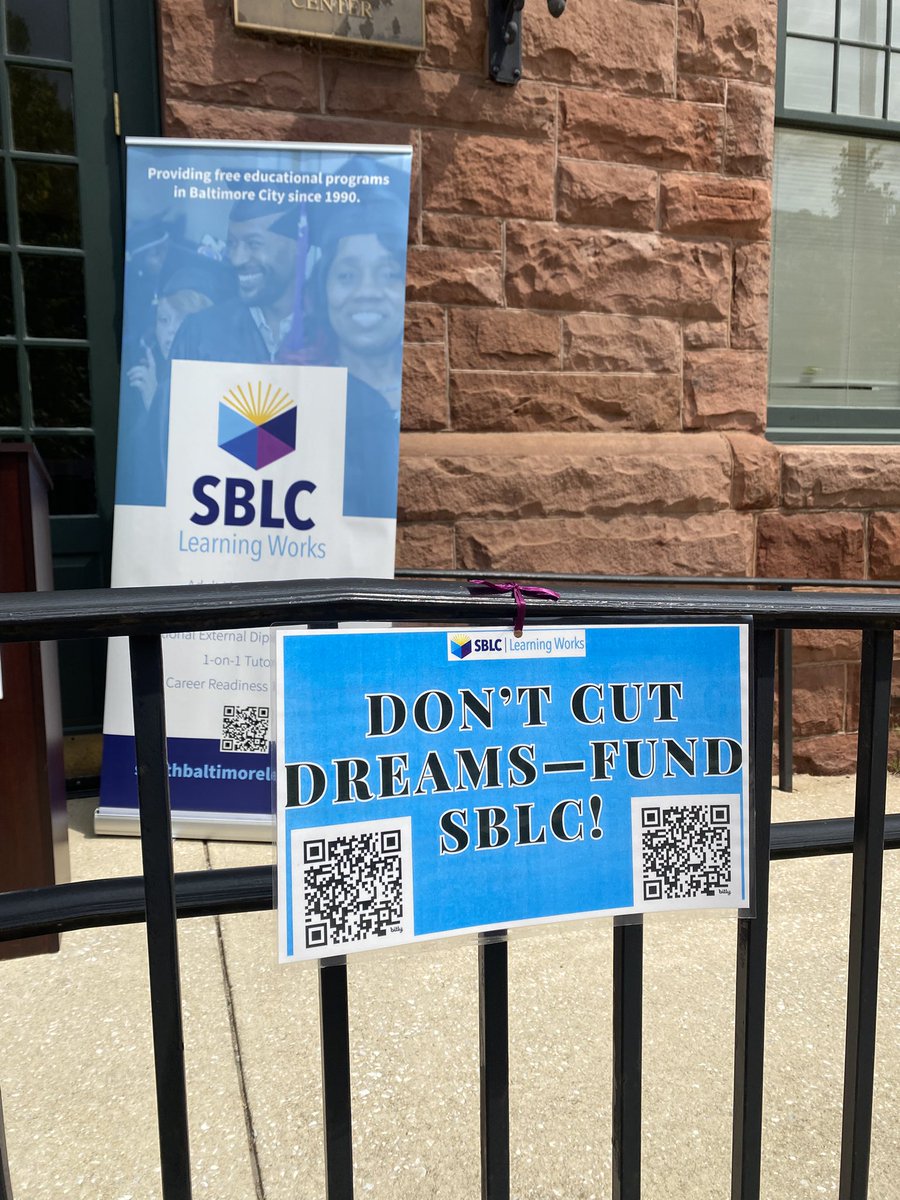 TommieClarkWBAL's tweet image. For three decades now, @SoBoLearns has been helping adults get their GEDs. Due to a delay in federal funds, their team has had to pause all programs. That includes canceling class for 180 students. I have how you can help @ 4, 5 & 6pm @wbaltv11