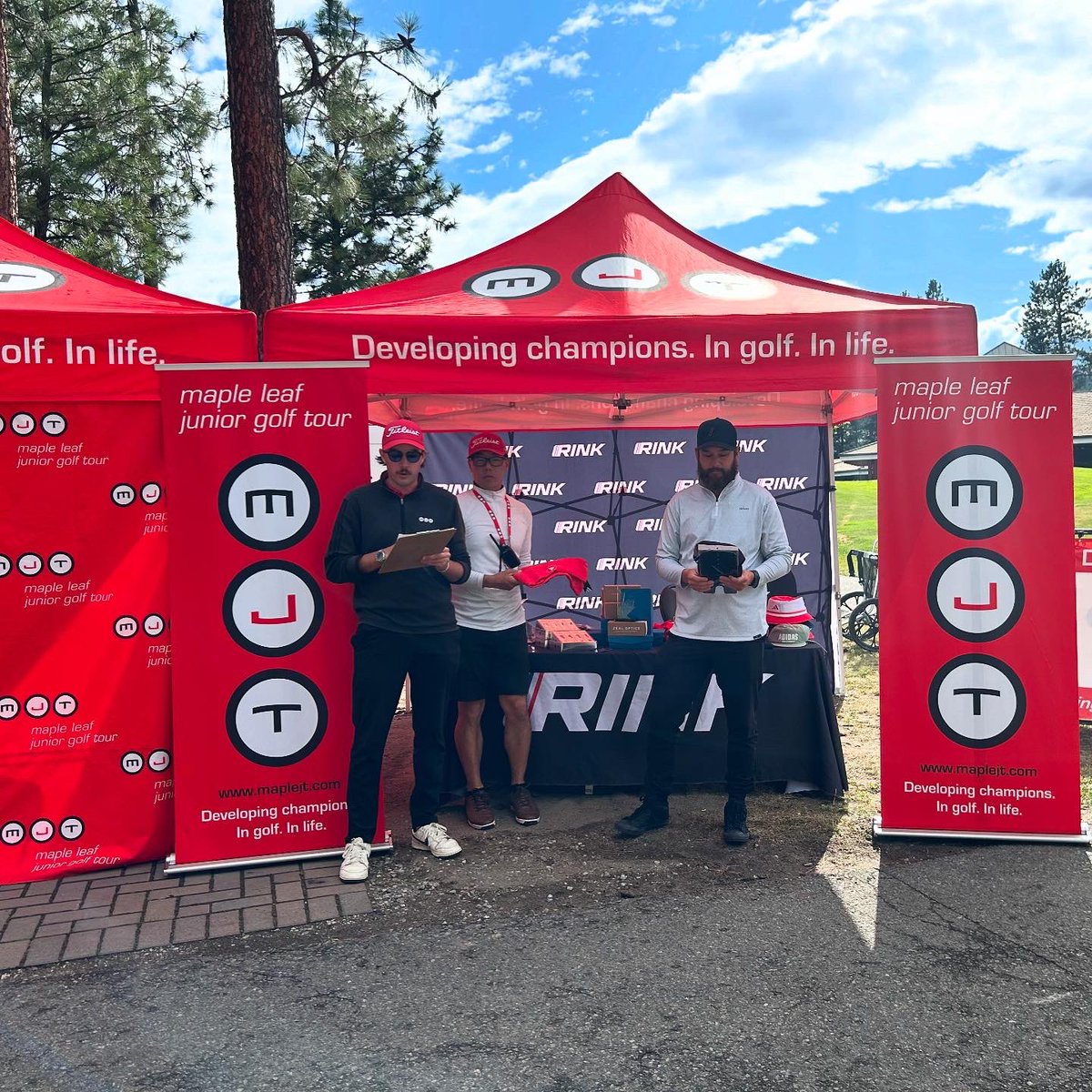 RINK Hockey Academy Kelowna (@rha_kelowna) on Twitter photo Big thank you to <a href="/maplejt/">Maple Leaf Junior Golf Tour (MJT)</a> for having us out at Okanagan Golf Club last week and congratulations to MJT DJ Crowe Jr Boys who won the tournament! Great to meet a lot of new faces. 👍🏼⛳️🏌️ Still thinking about RINK Golf Academy? rinkgolfacademy.ca Big thank you to <a href="/maplejt/">Maple Leaf Junior Golf Tour (MJT)</a> for having us out at Okanagan Golf Club last week and congratulations to MJT DJ Crowe Jr Boys who won the tournament! Great to meet a lot of new faces. 👍🏼⛳️🏌️ Still thinking about RINK Golf Academy? rinkgolfacademy.ca