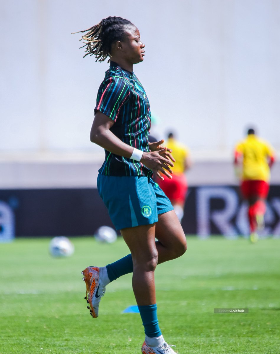 tosindemehin's tweet image. Celebration hits different when you fight for it. Smiles, sweat, and success. This is what it’s all about🥰🥰.
Behind every great moment is a team that believes 🇳🇬 🫶🔥
#TeamNigeria #MatchdayJoy #SuperFalcons #WinMode
#itcanonlygetbetter
#trusttheprocess
📸 @Justinaaniefiok