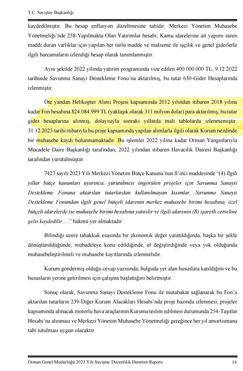 Defalarca uyardım…

Orman yangınlarına müdahalede kendi hava gücümüzü daha fazla yatırım yaparak güçlendirmemiz gerekiyor. 

Uçak ve helikopter alımı için fona yılda 500 Milyon TL ayrılırken, kiralamalara 1 yılda 3 Milyar 784 Milyon TL ödeyenler, bugüne kadar fondaki 311 Milyon