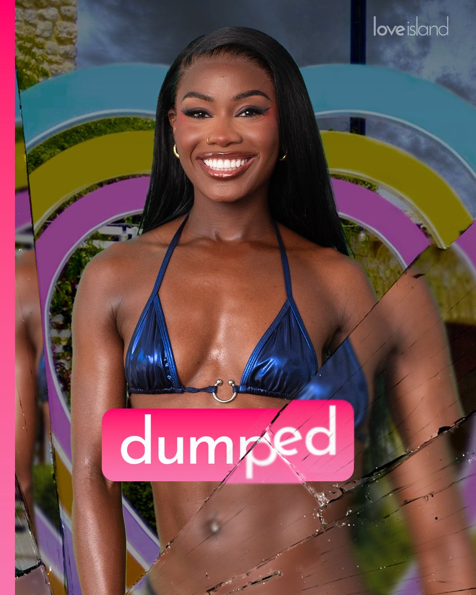 LoveIsland's tweet image. It’s goodbye to Billykiss after Toni, Yasmin, Cach and Ty picked her to dump from the Villa 💔 #LoveIsland