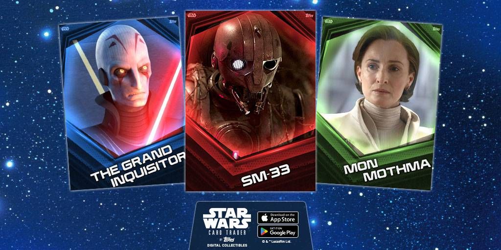 ToppsSWCT's tweet image. Collect a new Base Variant & Cards of your favorite character now! buff.ly/gwiLAo6