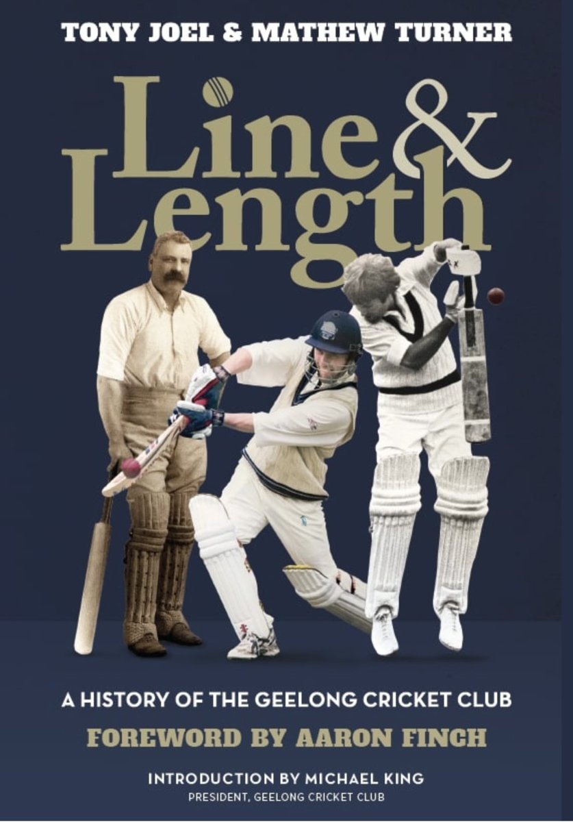 Congratulations to Tony Joel and Mathew Turner for winning the ASSH Book Award for their book Line &amp; Length : A History of the Geelong Cricket Club