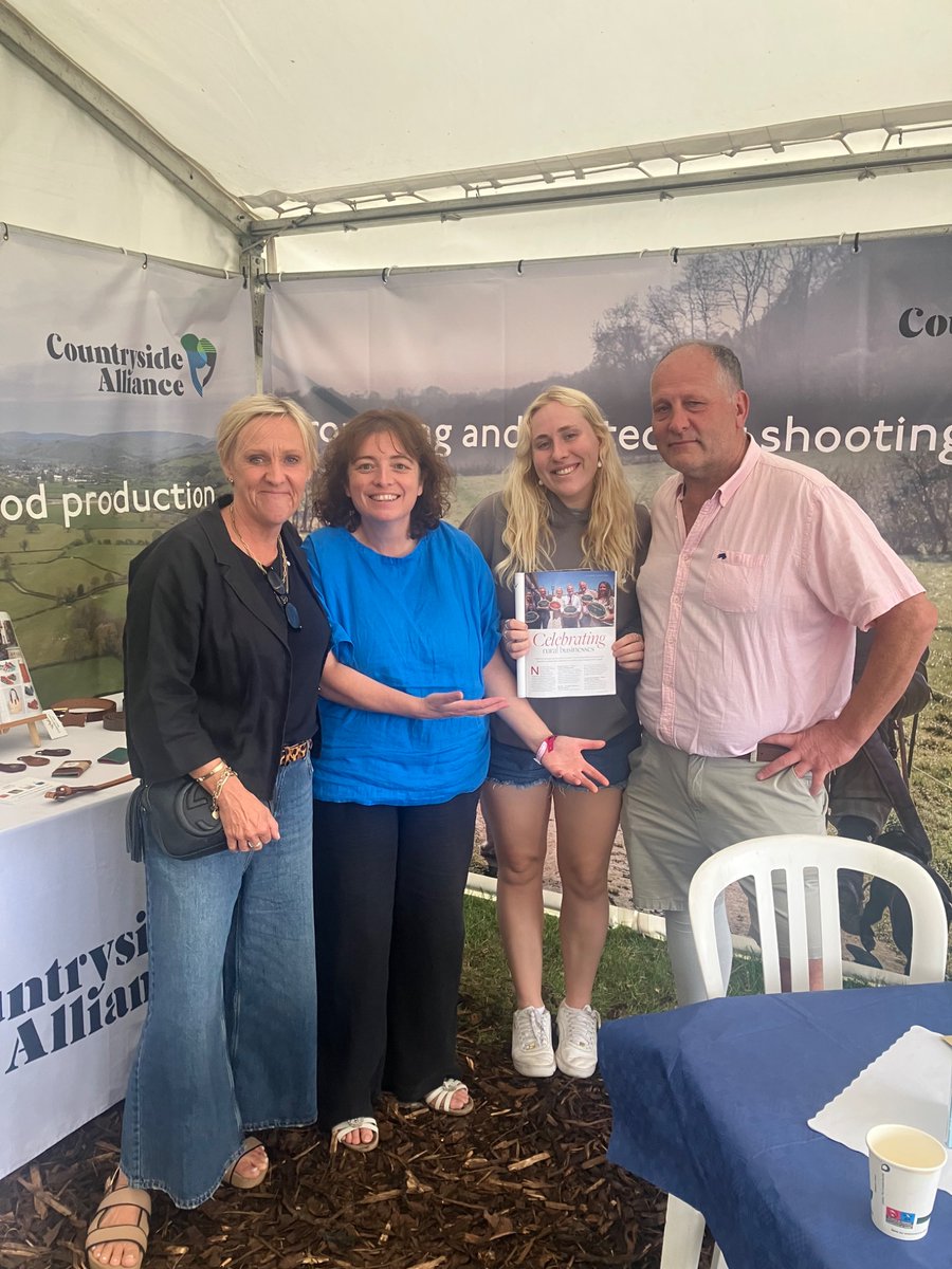 CAevs's tweet image. Delighted to welcome Neil James and family of N S James Butchers, Raglan a National Countryside Alliance Award winner!!!