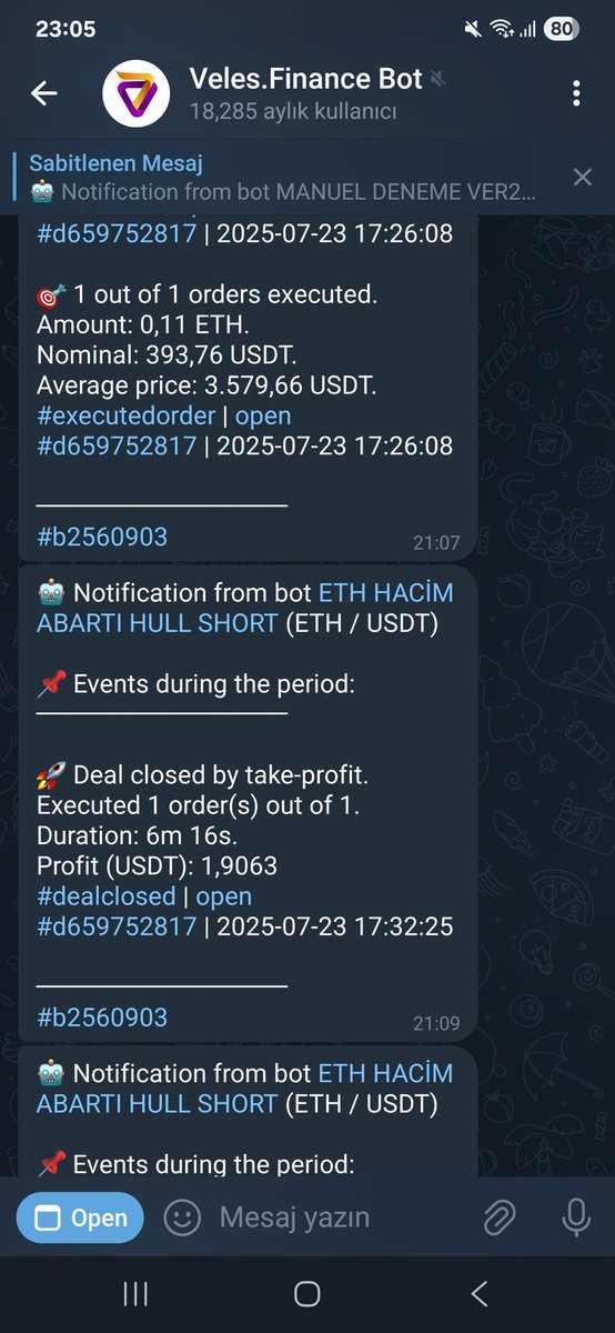 canersaltik's tweet image. Manuel trade zihinsel spor olsun diye satranç gibi 🙂

Always Algo Trade 🙂

#algotrade #algotrader