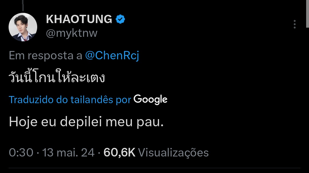 perthsea's tweet photo. google tradutor sendo inimigo dos tweets tailandeses - a thread https://t.co/66H70qxzwj