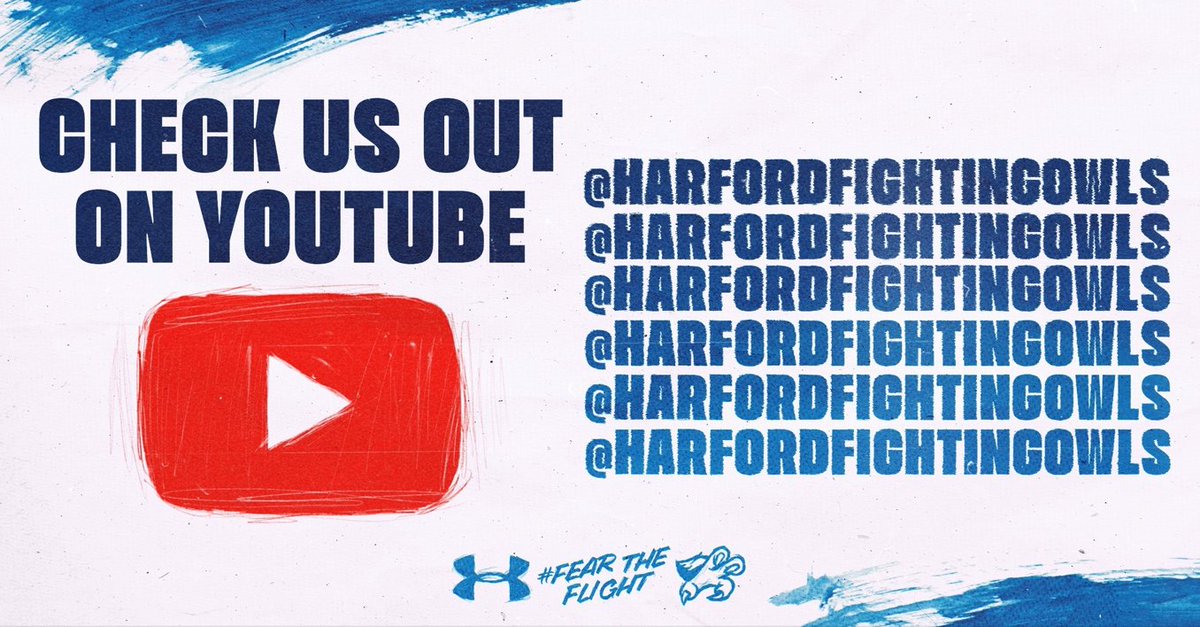 Subscribe to Harford Athletics <a href="/FightingOwlsHCC/">Harford Fighting Owls</a> on YouTube! Relive the  biggest plays, buzzer-beaters, behind-the-scenes moments. Hit subscribe  for game highlights, hype reels, student-athlete &amp; coach interviews  and select full-length games: youtube.com