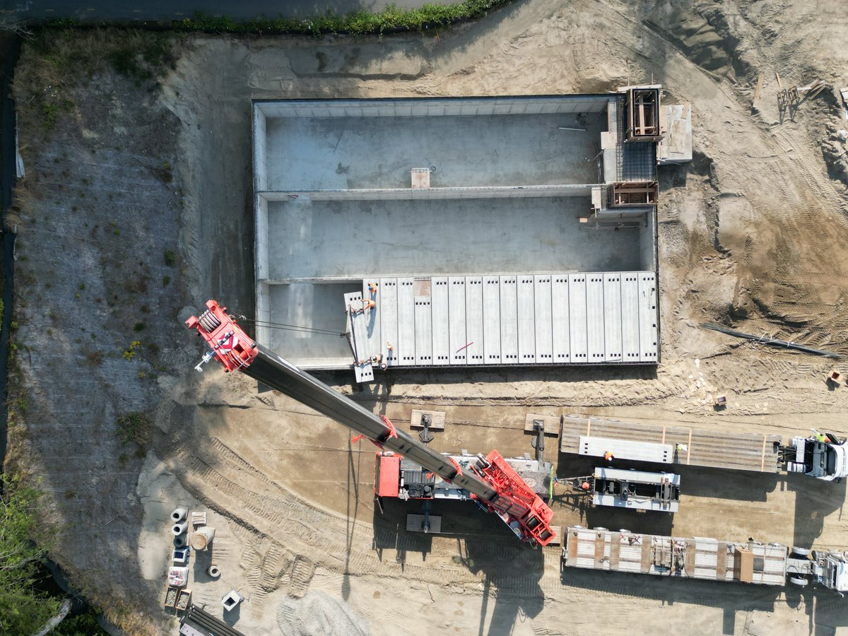 Storm vault construction in Kitsap County. Where does the water go when it rains? Here