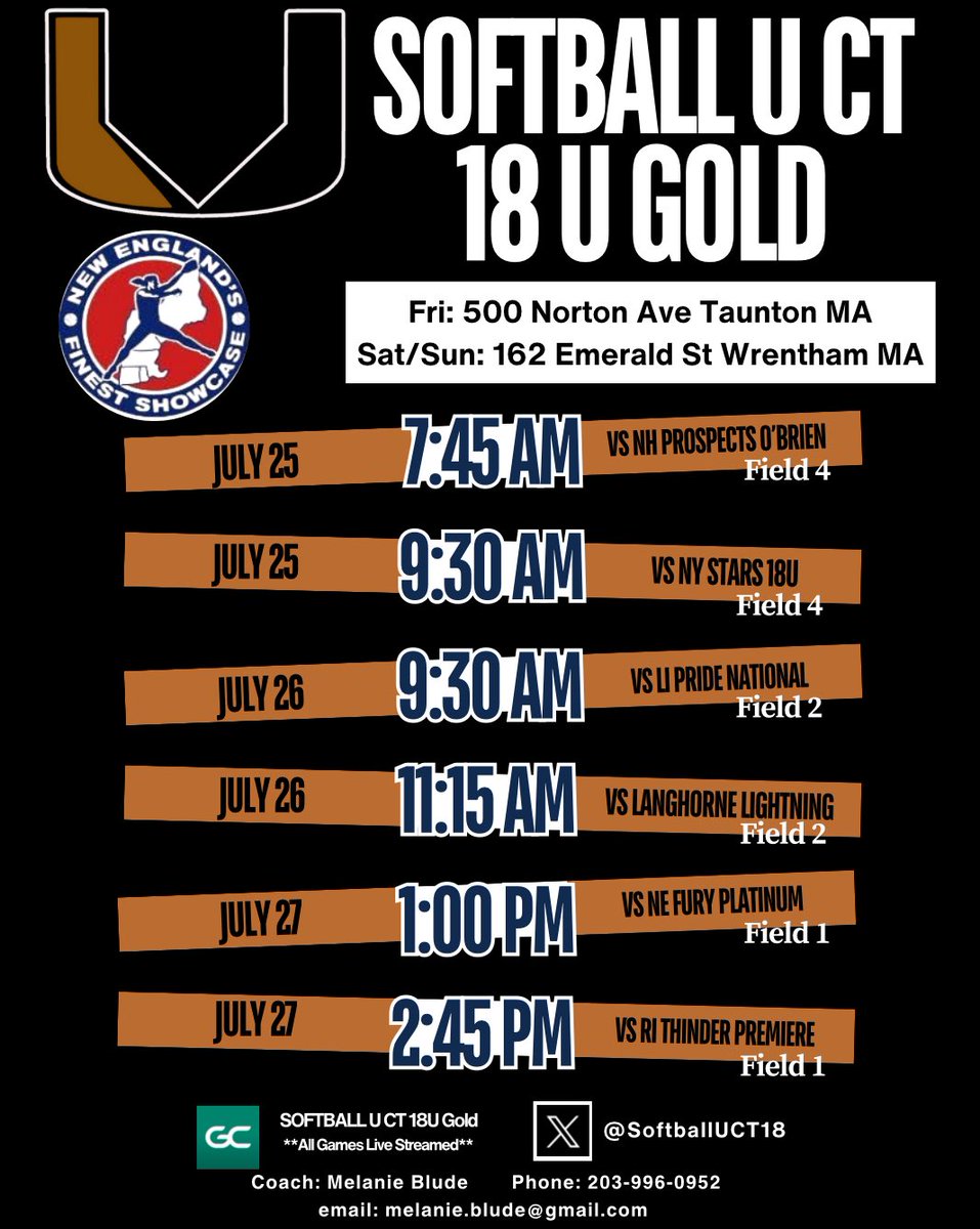 Last weekend of the summer with the best girls. Come and see my teammates play ⬇️
