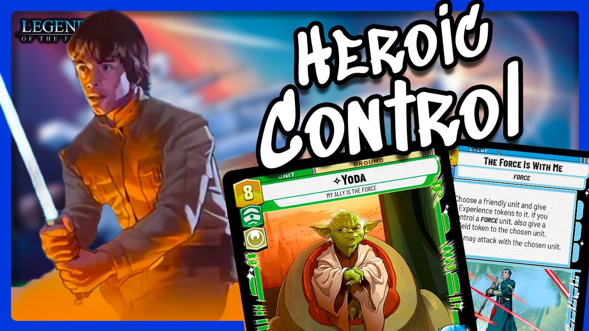 MaindeckGames's tweet image. The last #StarWarsUnlimited deck profile I have before the Galactic begins is my personal fave, Luke Green Force control!
The OG Luke is still a banger, and LOF brought him new tools to lock in that endgame even against other popular control decks!
🔗
youtu.be/9jT6QH9aJKY